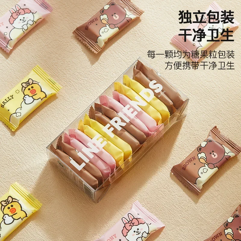 Фото Новое LINE Friends, коричневое утолщенное портативное банное полотенце LINE Friends, шарф для мытья лица, дорожное сжимающее полотенце с героями мультфильмов, подарки №2