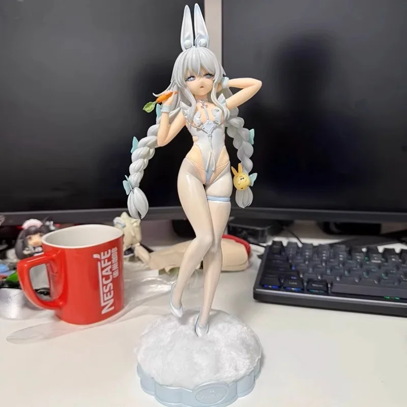 Фото 30 см Azur Lane Mnf Le Malin Dx Style Bunny Girl Фигурка Высококачественная ПВХ Игровая Статуя Взрослых Аниме Экшн Модель Фанаты Подарочные Игрушки №4
