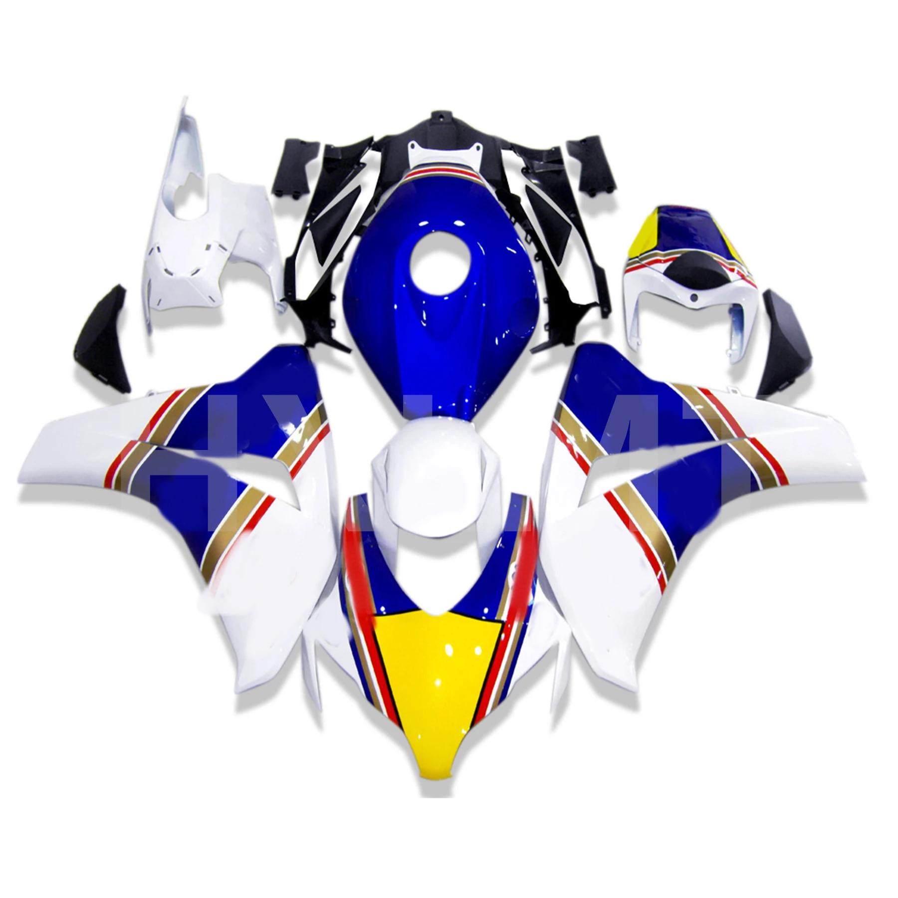 Инъекционный фотоэлемент для HONDA CBR1000RR 08 09 10 11 красный черный комплект обтекателей CBR 1000 RR 2008 2009 2010 2011
