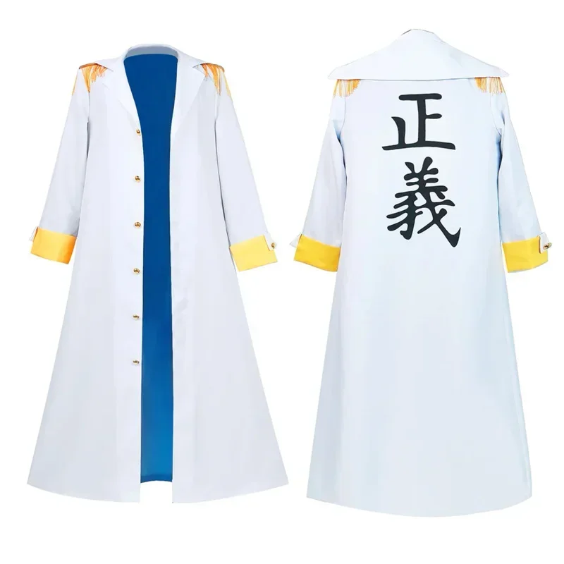 Новинка 2025 года, аниме One Cos Piece Sakazuki Akainu, карнавальный костюм Admiral Of The Navy, плащ, пальто, наряд для ролевых игр, Хэллоуин Carni abc