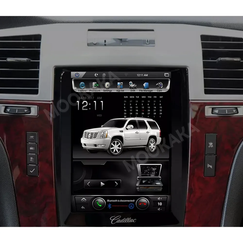Фото Автомобильные аксессуары, радио для Cadillac Escalade 2007-2014, Android, GPS-навигация, мультимедийный стереоприемник, головное устройство, автономный №4