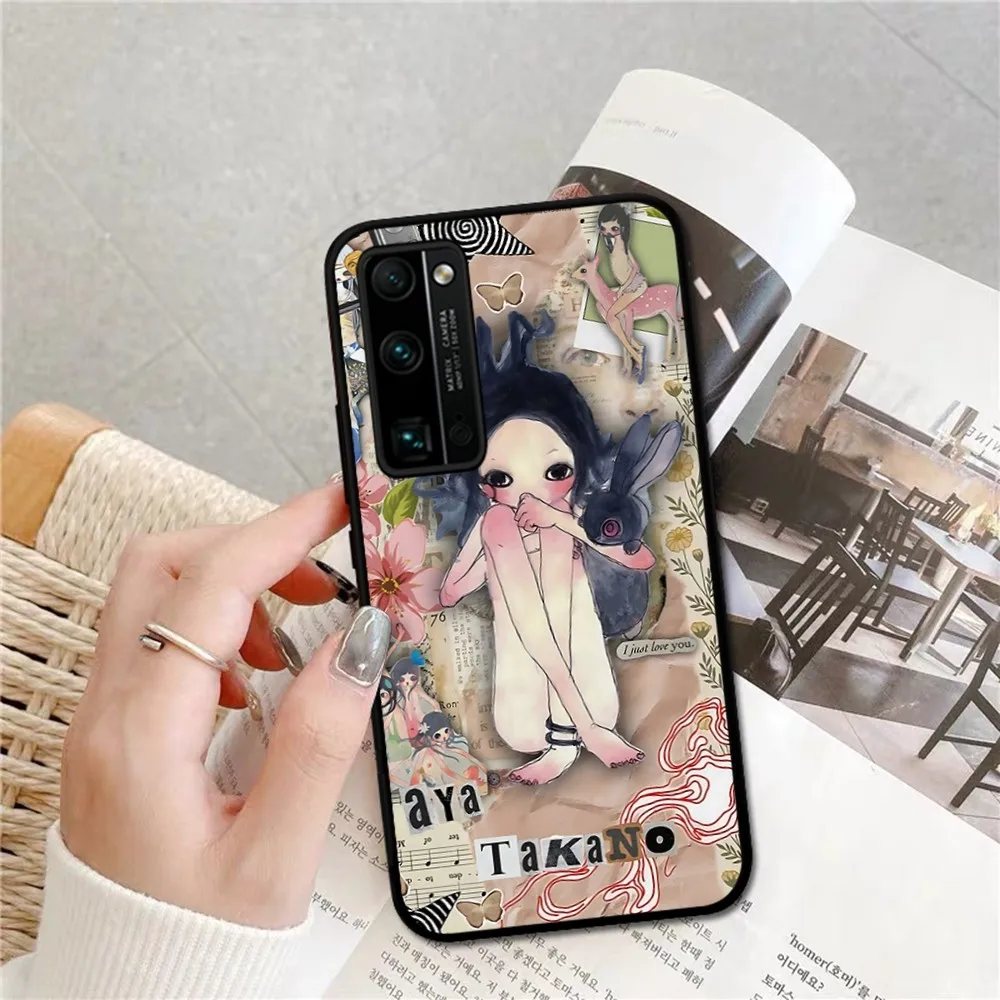 Фото Чехол для телефона Aya Takano с аниме для Huawei Honor 10 Lite 9 20 7A 9X 30 50 60 70 Pro Plus, мягкий силиконовый чехол №2