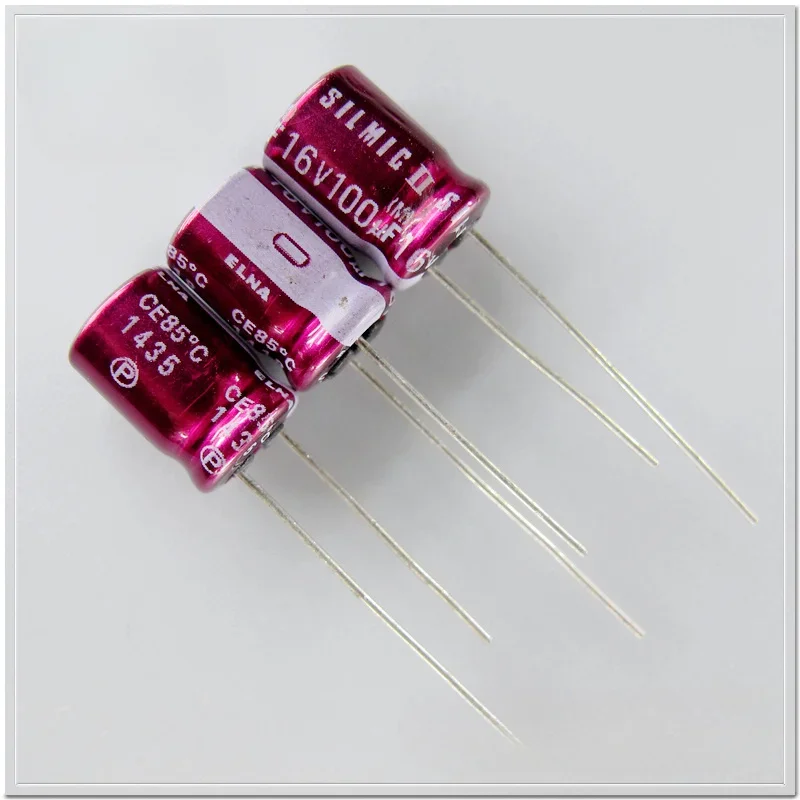 Конденсатор ELNA SILMIC II серии 100uF/16V100uF для аудио DIY 8x мм, 5 шт./20 шт.