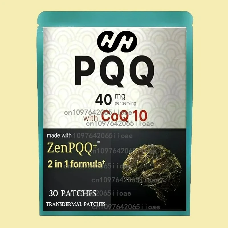 30 патчей PQQ Active Pyrroloquinoline Quinone Transdermal Patches