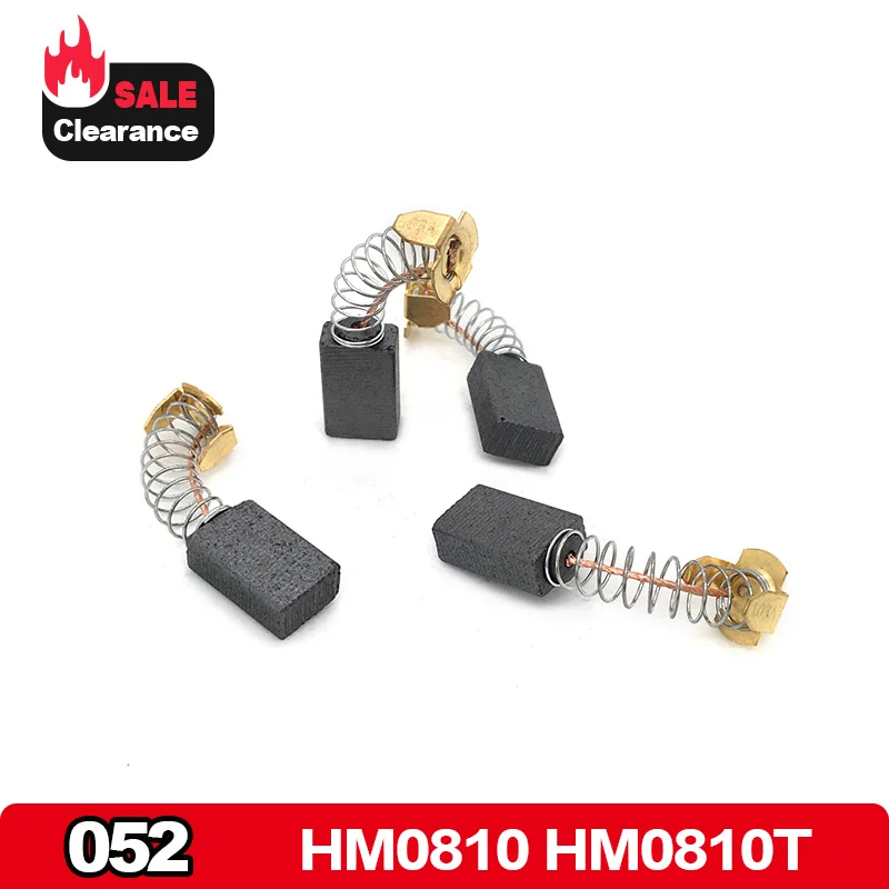 Замена для отбойного молотка Makita HM0810 HM 0810 HM0810T HR2010 HR1800, запасные части, аксессуары HM0810, угольная щетка, 4 шт.
