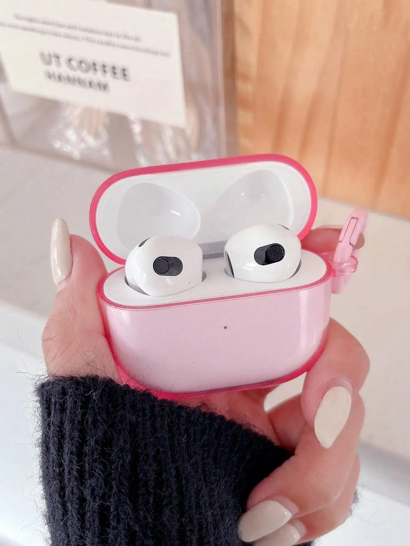Фото Чехол для наушников ярких цветов для Airpods Pro 2/Pro, кристально чистый мягкий защитный чехол из ТПУ для AirPods 4 3 2 1, чехол №3