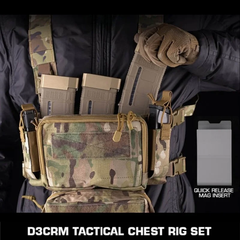 D3CRM Adventure Ready Chest Rig |   Легкая расширяемая платформа для загрузки |   Для наружного исследовательского оборудования