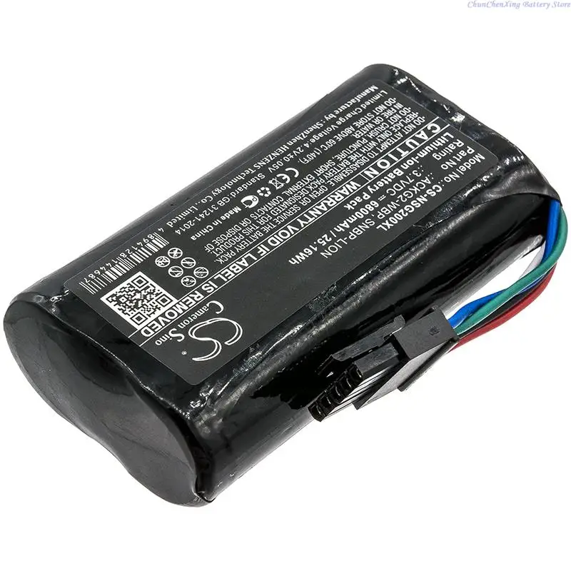 Фото Аккумулятор 3,7 В, 5200 мАч/6800 мАч ACKG2-WBP, SNBP-LION для тестера WLAN NetScout AirCheck G2, LinkRunner G2, LR-G2, AirCheck-G2 + ИНСТРУМЕНТ №4