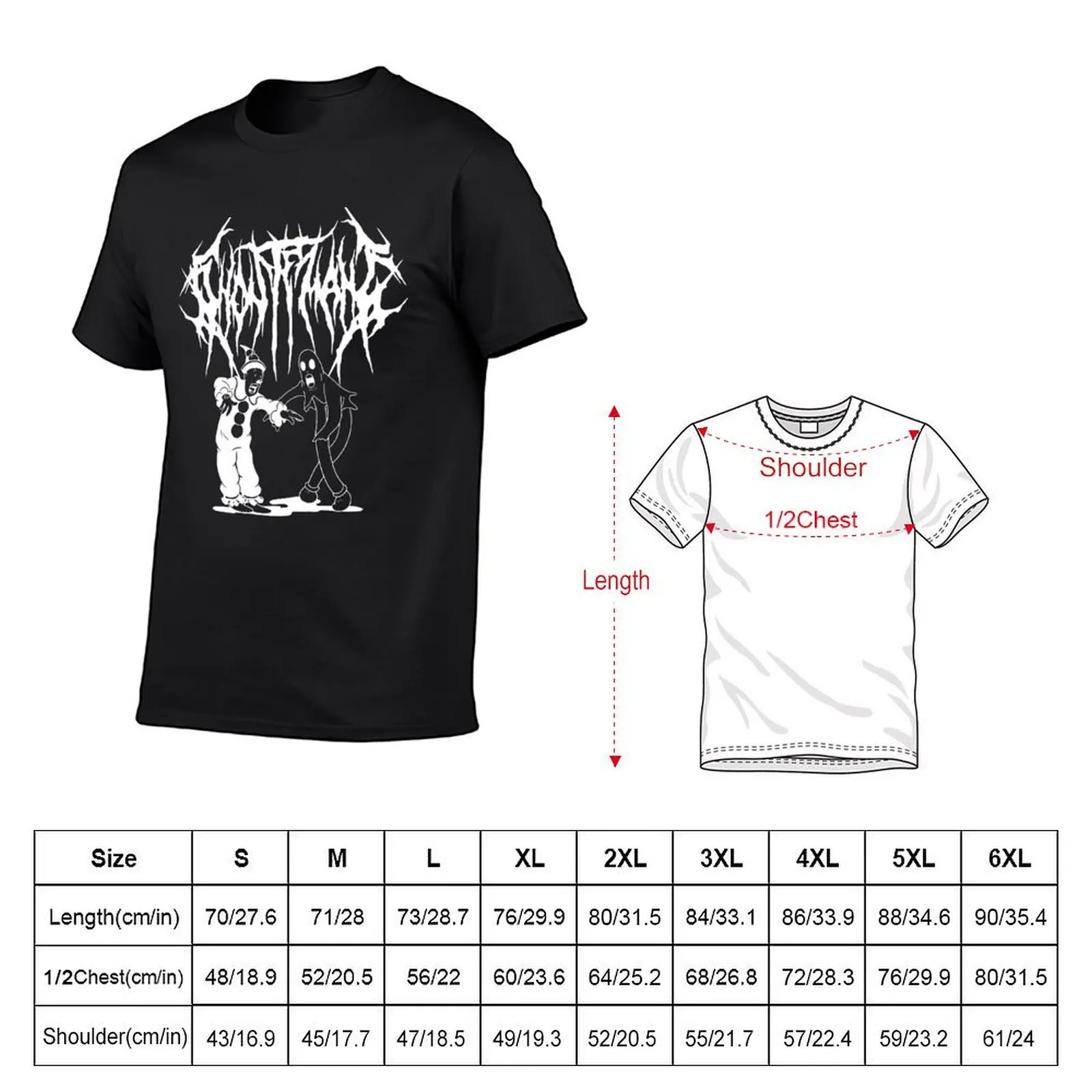 Футболка Ghostemane, новое издание, новые подарки и футболки, рубашки с рисунком, футболки с аниме, мужские футболки (art.: 3920d089c4db2) - 3920d089c4db2