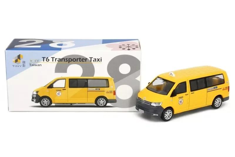 Автобус T6 - Транспортер - Тайвань - Кабина такси - Крошечный 1:64 28
