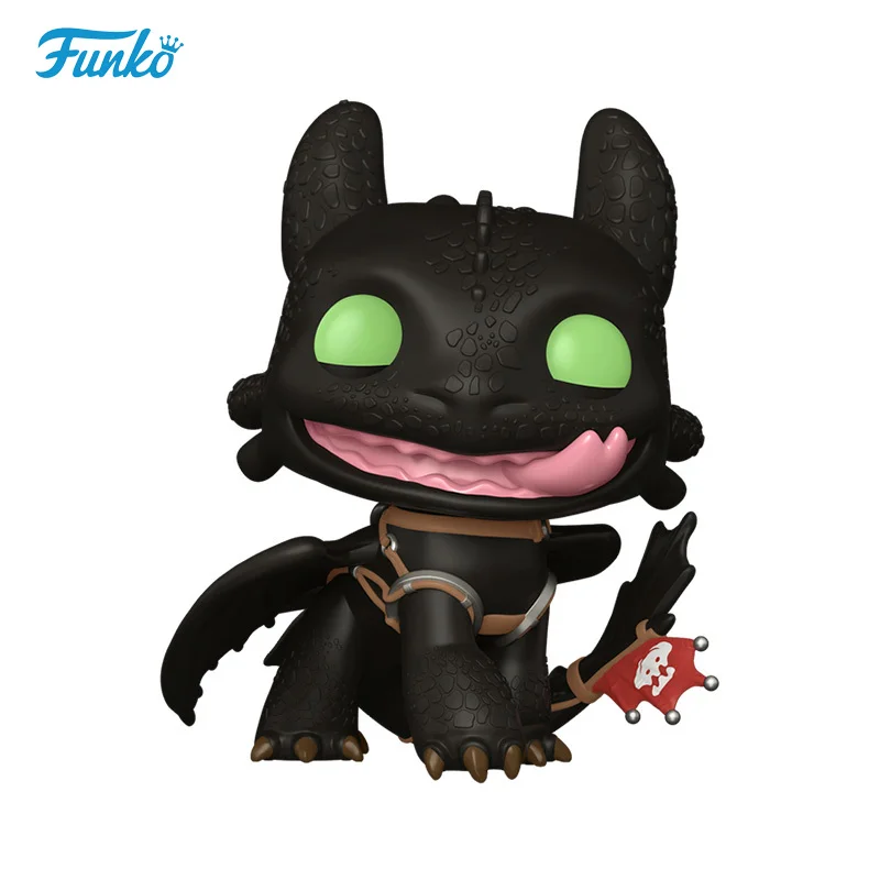 Фото FUNKO POP фильм «Как приручить дракона», беззубик, ночь лють», аниме, экшн-фигурка, модель игрушки, коллекционный подарок для взрослых и детей №4