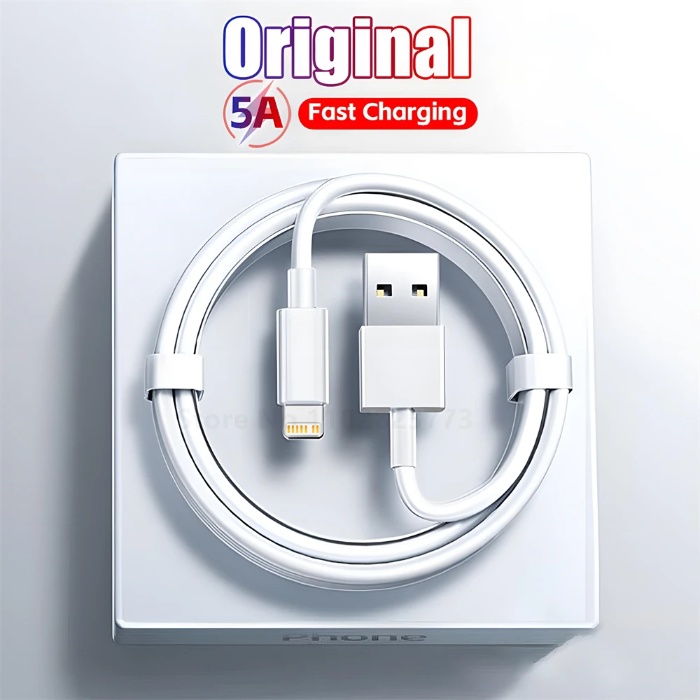 Оригинал USB-кабель 20 Вт для Apple iPhone 14, 13, 11 Pro Max, 12 mini, XS, XR, быстрая зарядка телефона, USB C, Дата-кабель для iPad, зарядное устройство, аксессуары