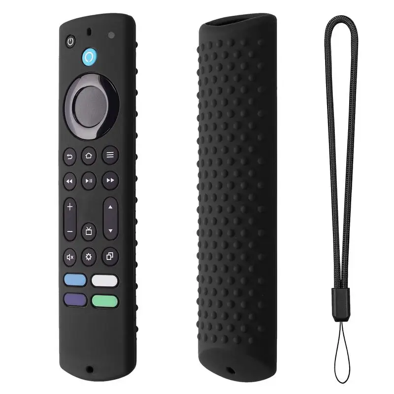 Противоударный силиконовый чехол с ремешком для Amazon Fire TV Stick 4k Max 2023