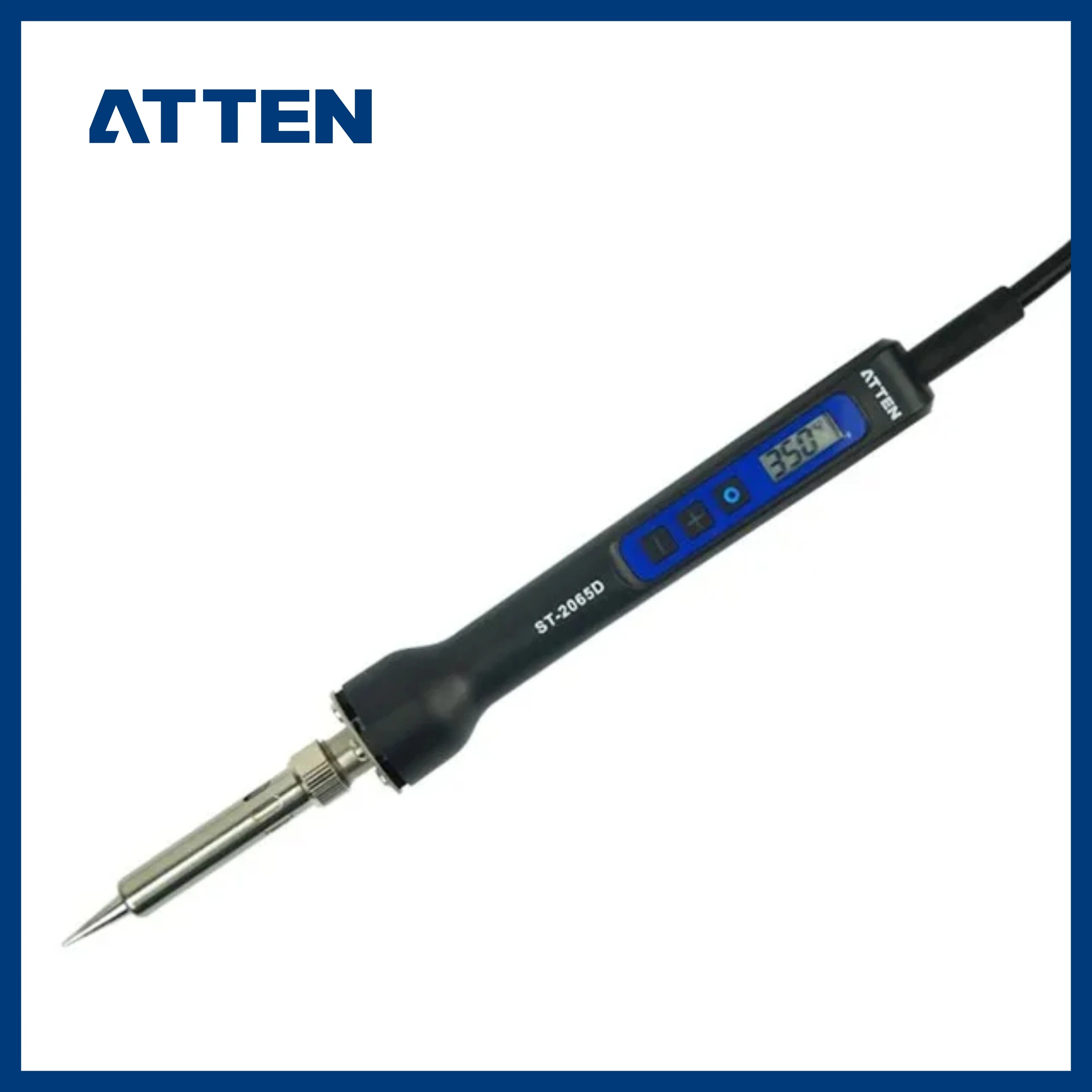 ATTEN SA-50 ST-2150D ST-2080D ST-2080 ST-2065D ST-2150 Электрический паяльник 220 В Паяльная станция с вилкой европейского стандарта