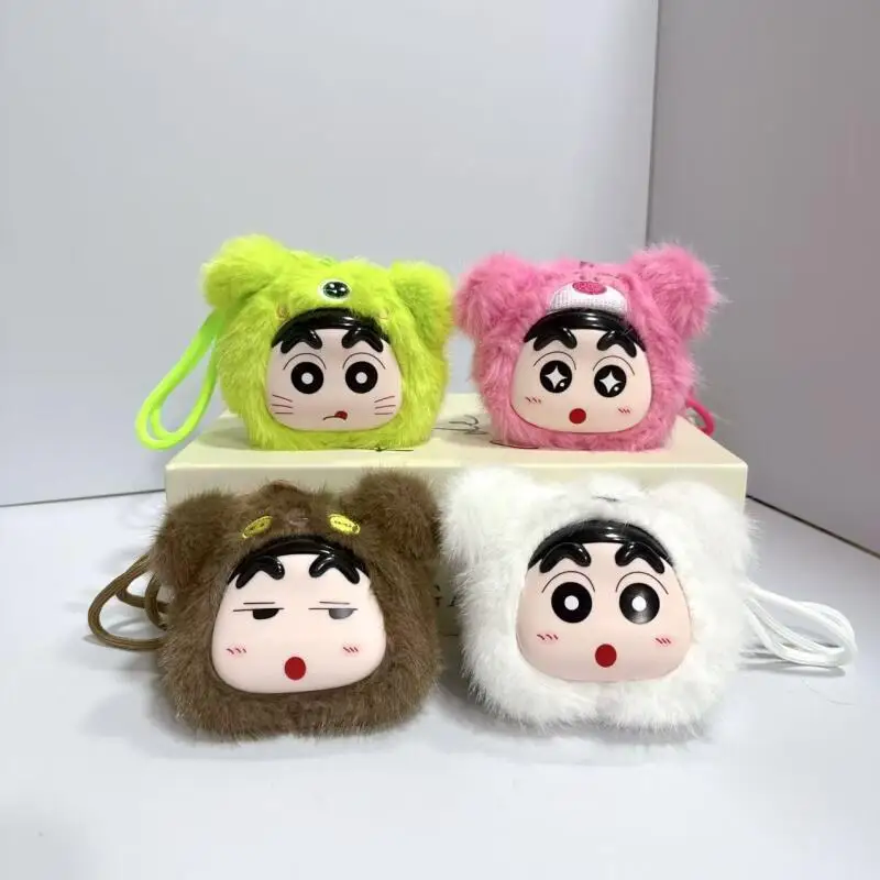 Новая серия плюшевых брелоков Kawaii Crayon Shin Chan: креативная плюшевая игрушка, украшение для студенческого рюкзака, аниме-атрибутика, подарок для друга