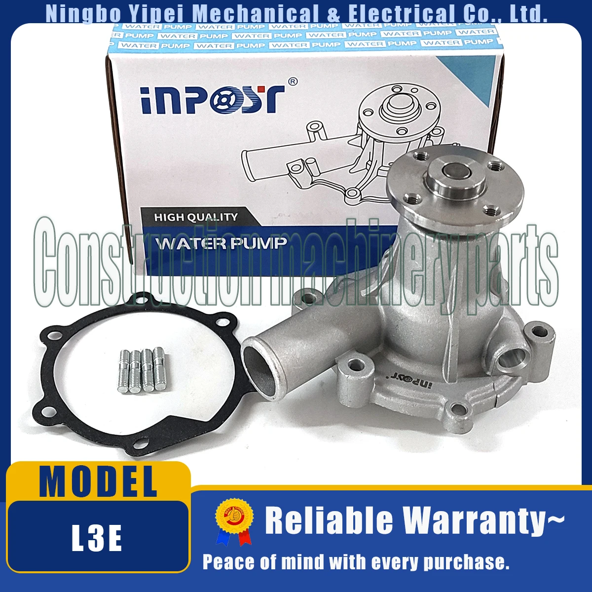 Водяной насос L3E ММ 43317001   ММ 43317002   Двигатель для Mitsubishi L2E L3E L3A L2A L3C L2C L3E2