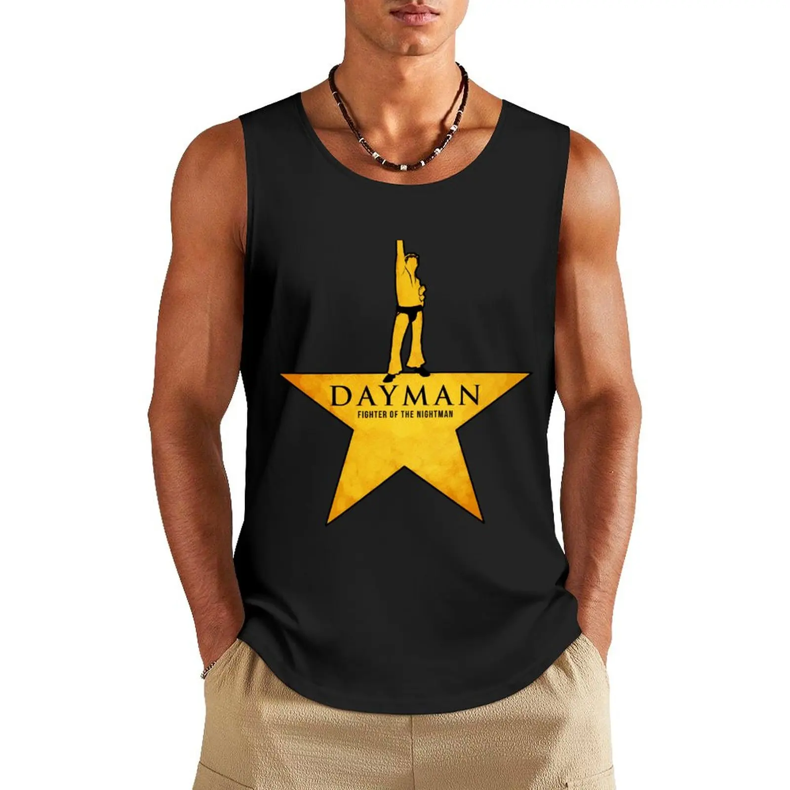 Майка Dayman Мужская для бодибилдинга, одежда для тренажерного зала