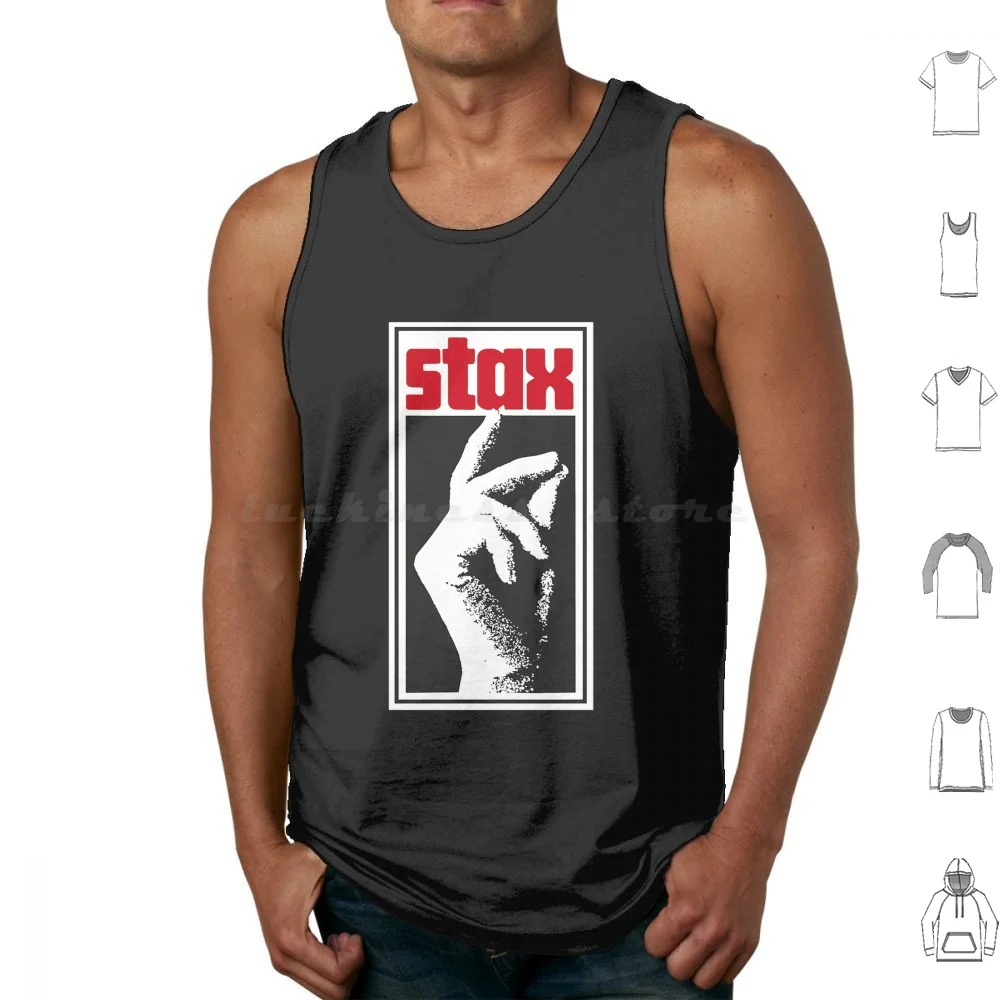Хлопковые майки Stax отчеты с принтом