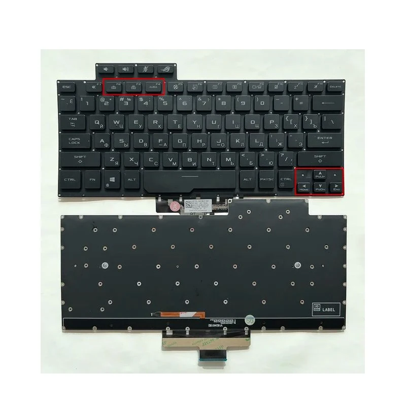 Подсветка для ASUS ROG Zephyrus G14 GA401 GA401I GA401IV GA401U GA401M GA401QM, 2021 лет