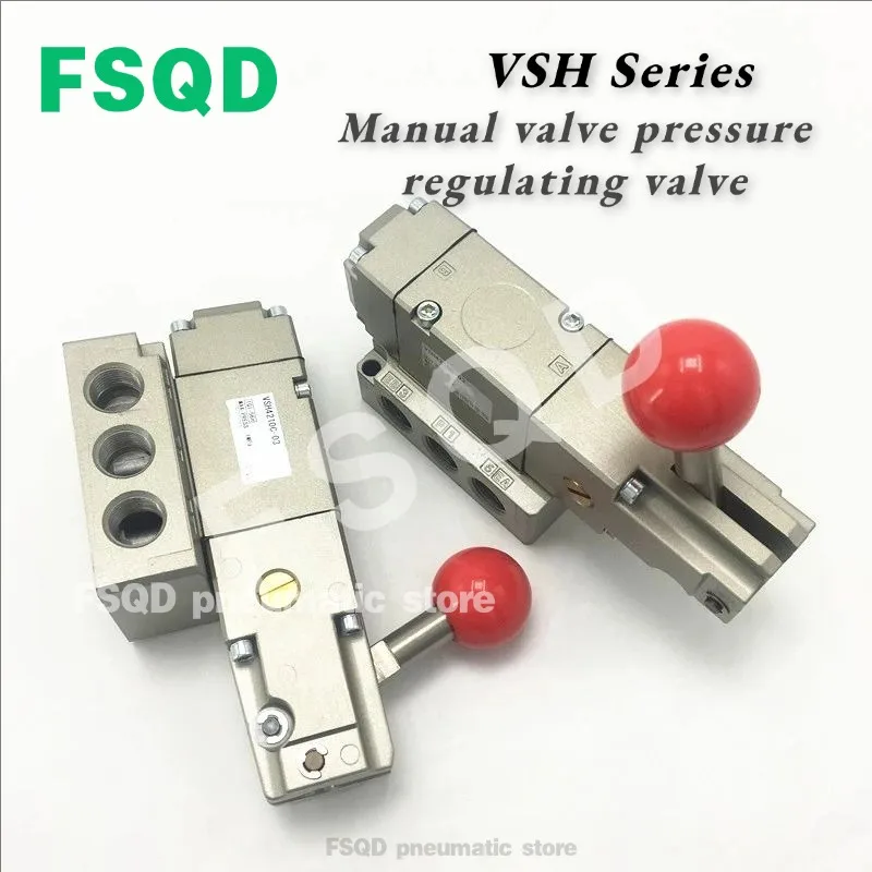 VSH4210C-03 Электромагнитный клапан Ручной клапан регулирования давления Клапан серии VSH Пневматические компоненты