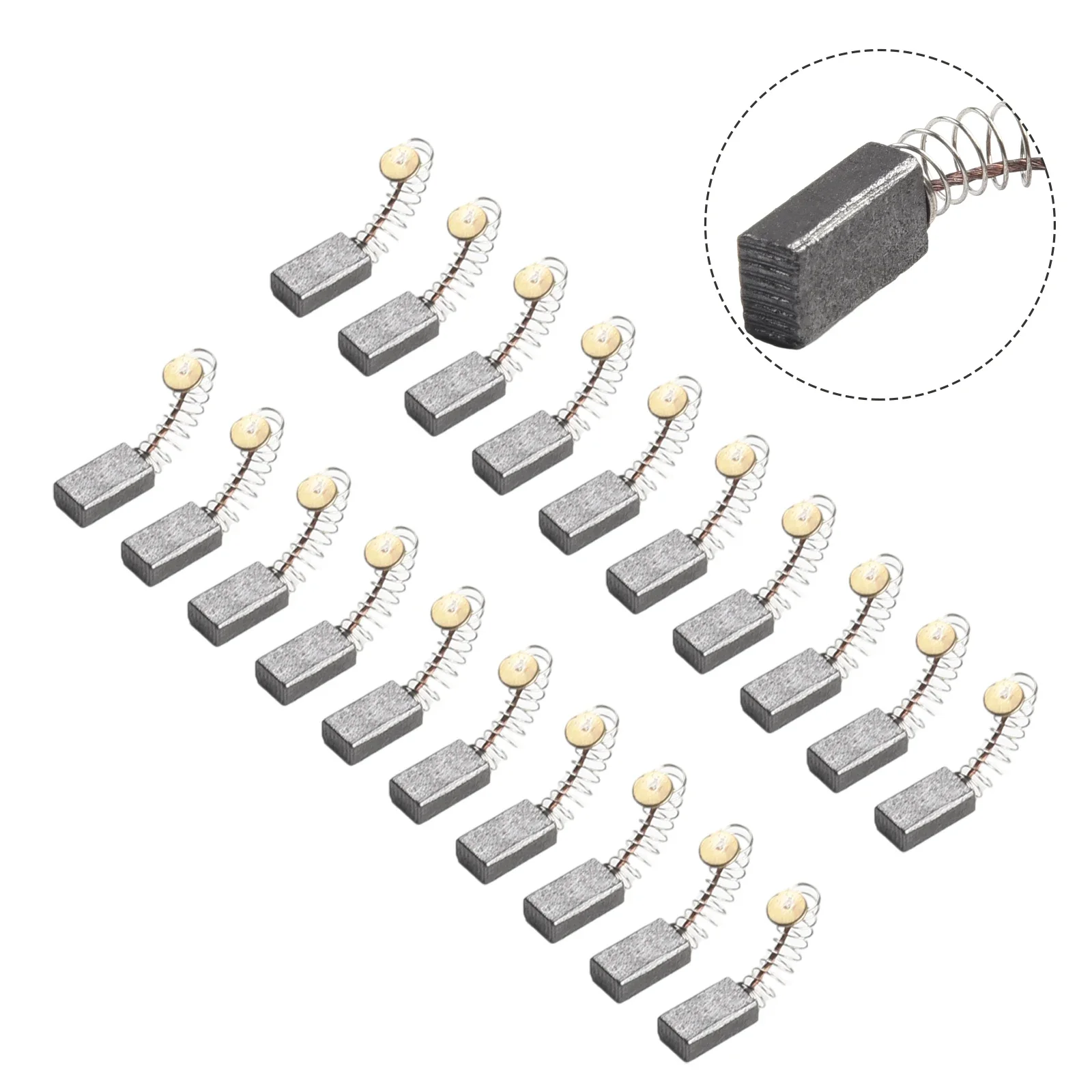 Фото Щетка угльная 5x8x1 для электродвигателя Bosch CSB 650-2 RE/CSB 650-2 RET, 20 шт. №5
