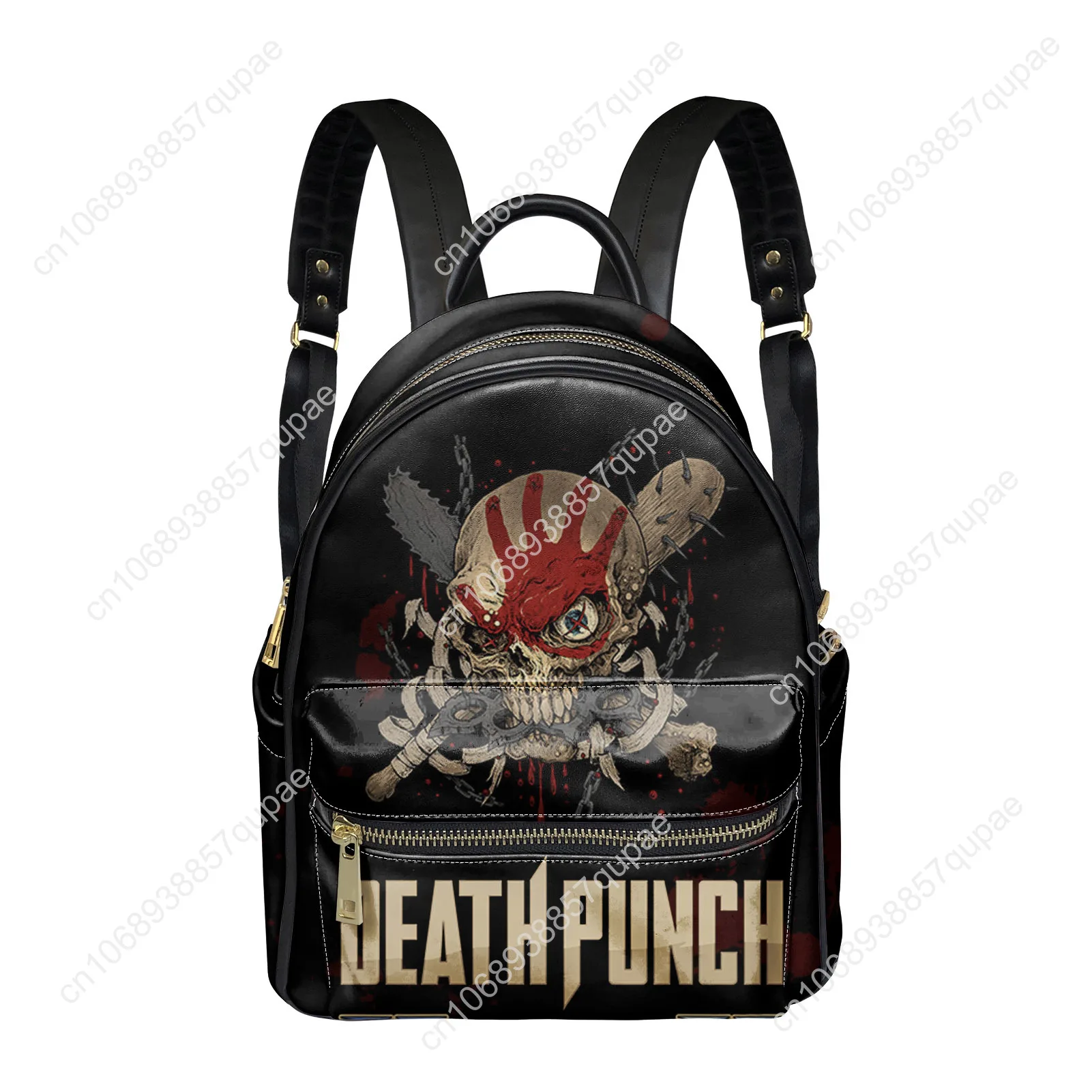 Рюкзак с пятью пальцами Death Punch Band, женский и мужской персонализированный двойной рюкзак на плечо, деловая дорожная сумка для книг, подарочный рюкзак