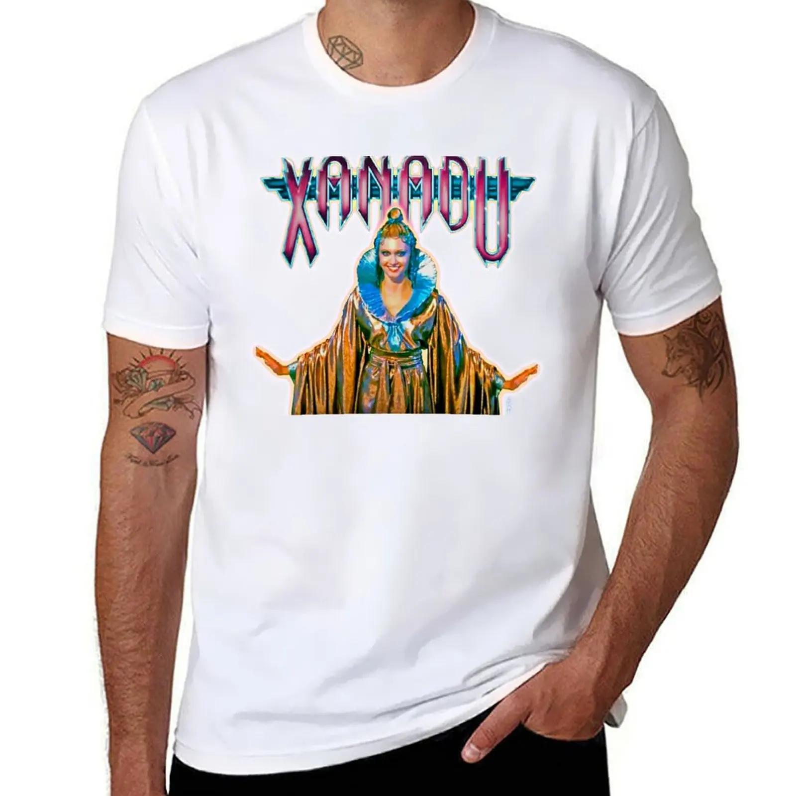 XANADU Kira Goddess Double Glow футболка мужская футболка хлопковая футболка высокого качества с аниме футболка