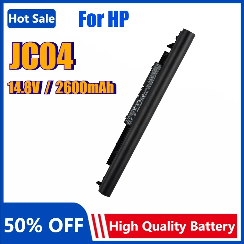 JC04 JC03 Сменный аккумулятор для ноутбука HP HSTNN-PB6Y HSTNN-IB7X HSTNN-LB7W TPN-Q186 TPN-Q187 TPN-C129 TPN-C130 W130 HSTNN-DB8A