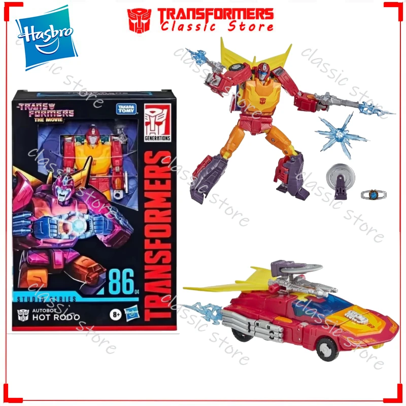 В наличии классические игрушки-трансформеры Studio Series Voyage Class SS-86-04 Hot Rod Cybertron Autobots Коллекционные фигурки героев