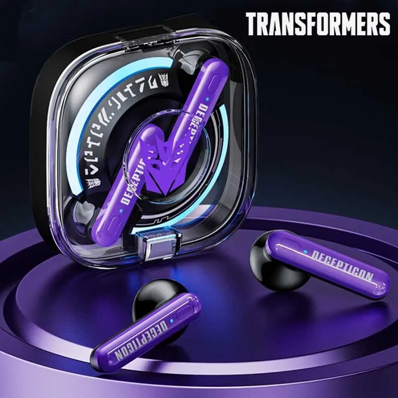 Фото ТРАНСФОРМАТИРЫ TF-T03 Bluetooth 5.3 Наушники TWS Модные игровые наушники с низкой задержкой Hi-Fi звук с микрофоном Музыкальные наушники на выбор №4