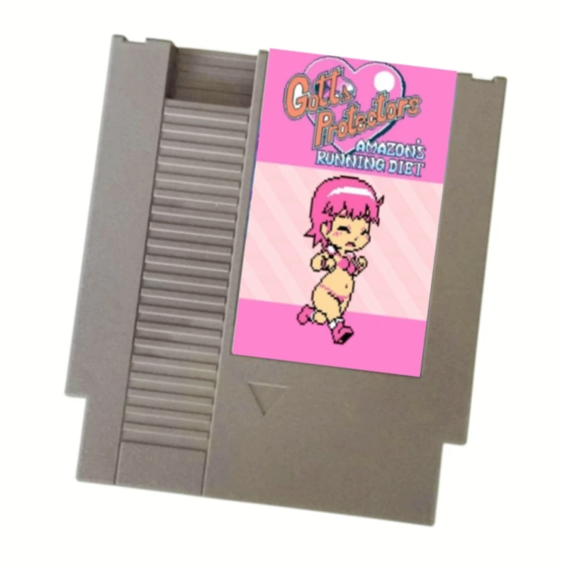 Gotta Protectors Amz's Running Diet, английский/японский игровой картридж для консоли FC/NES, 60 контактов/72-контактный игровой карт