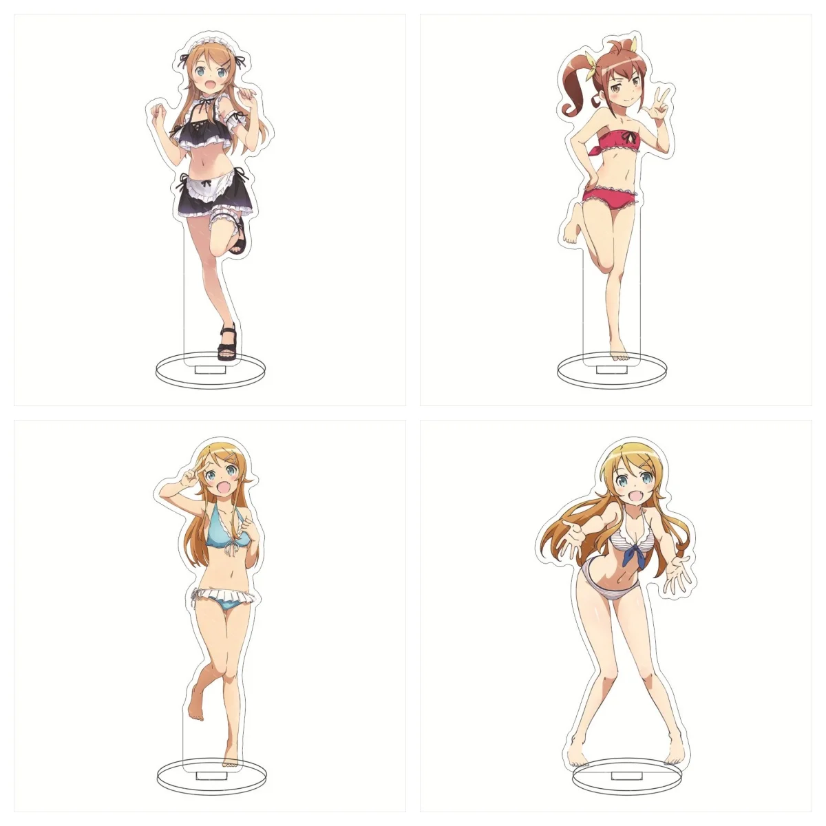 ГОРЯЧАЯ аниме-игра Kousaka Kirino Kuroneko Aragaki Ayase Kanako Kurusu, акриловая кукла-подставка, аниме-фигурка, модель, тарелка, подарок для косплея