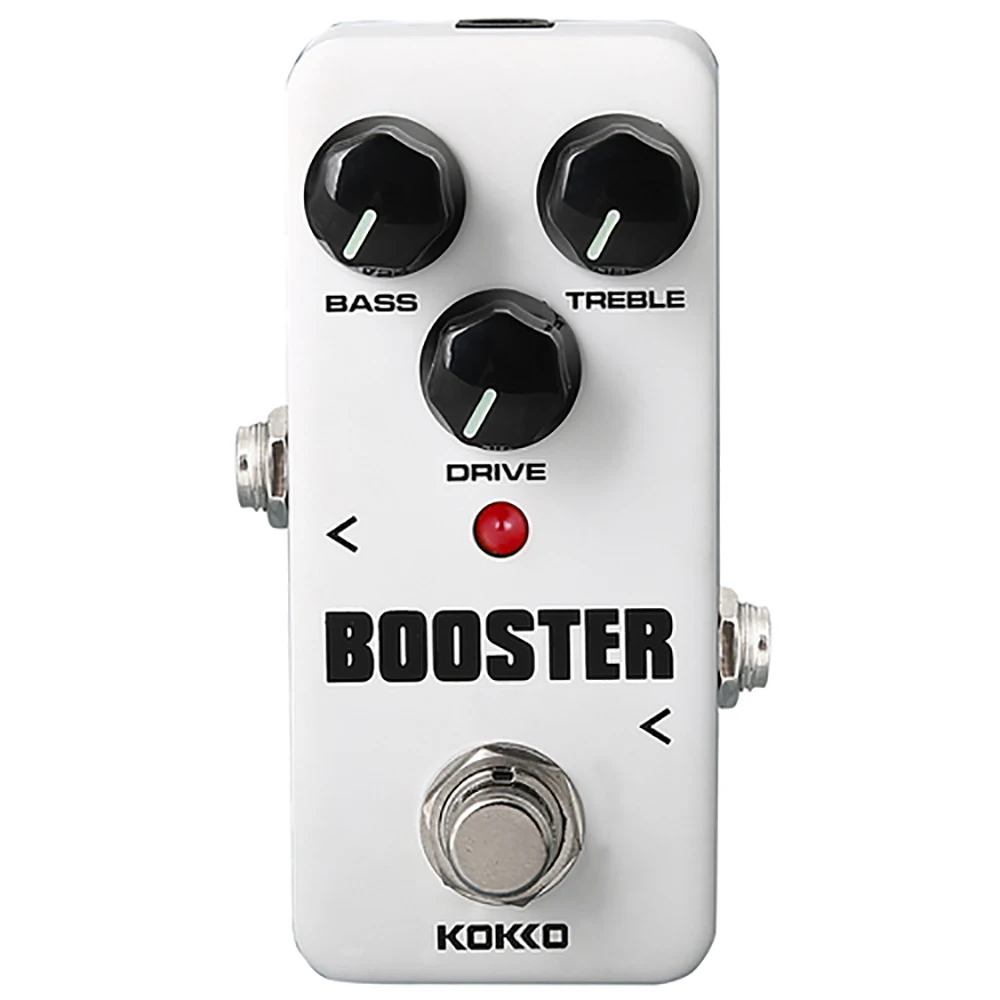 KOKKO Booster гитарная педаль эффектов двухдиапазонный эквалайзер Tone Boost педаль электрогитара бас-педаль Запчасти и аксессуары для гитары