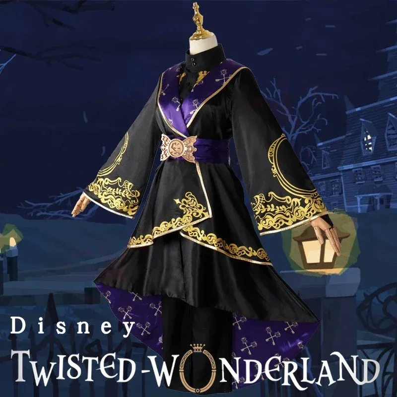 Фото Новый аниме костюм в стиле Twisted-Wonderland, карнавальный костюм, полный костюм экипажа, фестивальная униформа для взрослых, Хэллоуин, карнавал, вечеринка №2