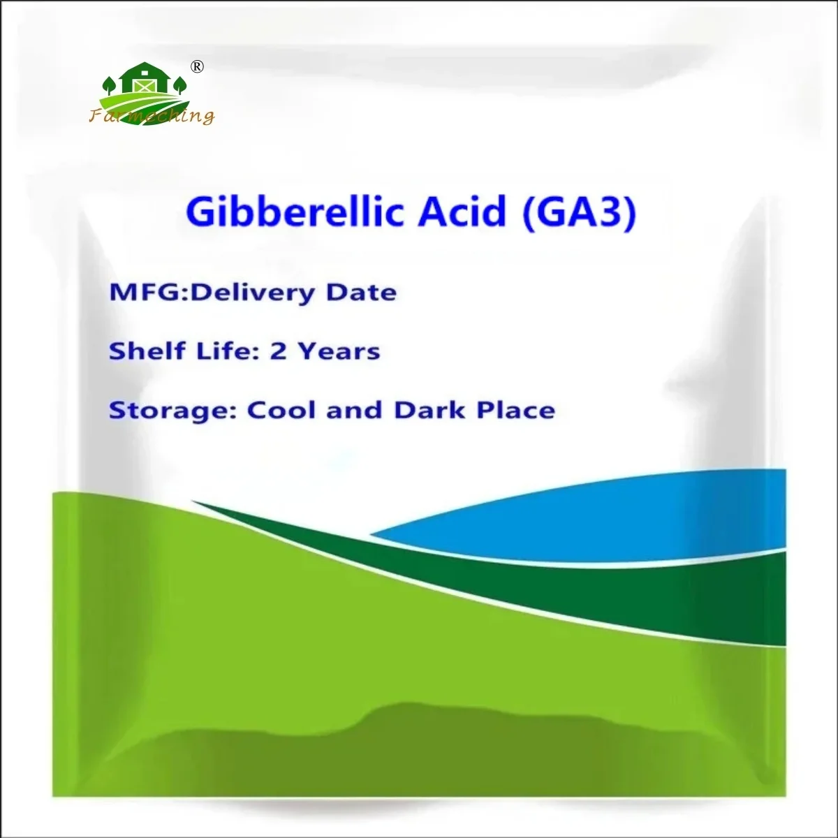 Заводская цена Gibberellic Acid Gibberllin GA3 Высокое качество 10 грамм-1 кг Товары для питомцев