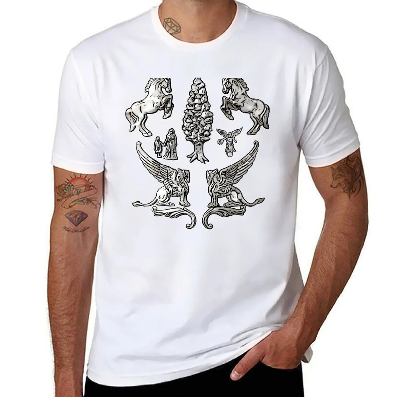 Футболка The Final Battle Armor of the Spaniard, футболки из 100% хлопка, мужская повседневная футболка