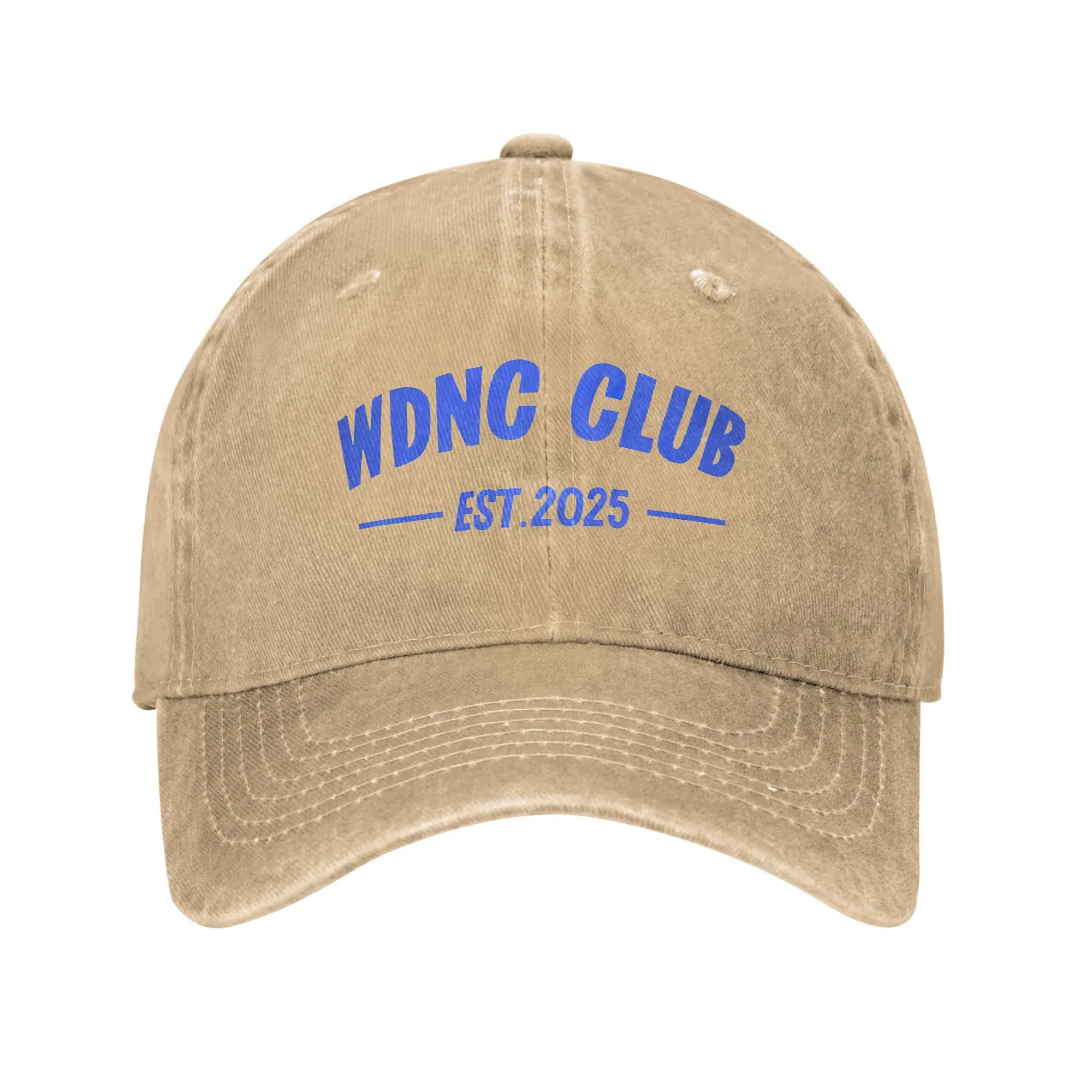 Промытая бейсболка CANADIAN CHAPTER WDNC CLUB 2025 Весенняя кепка дальнобойщика для парных женщин y2k Ретро уличная спортивная солнцезащитная кепка Snapback Аксессуары одежды