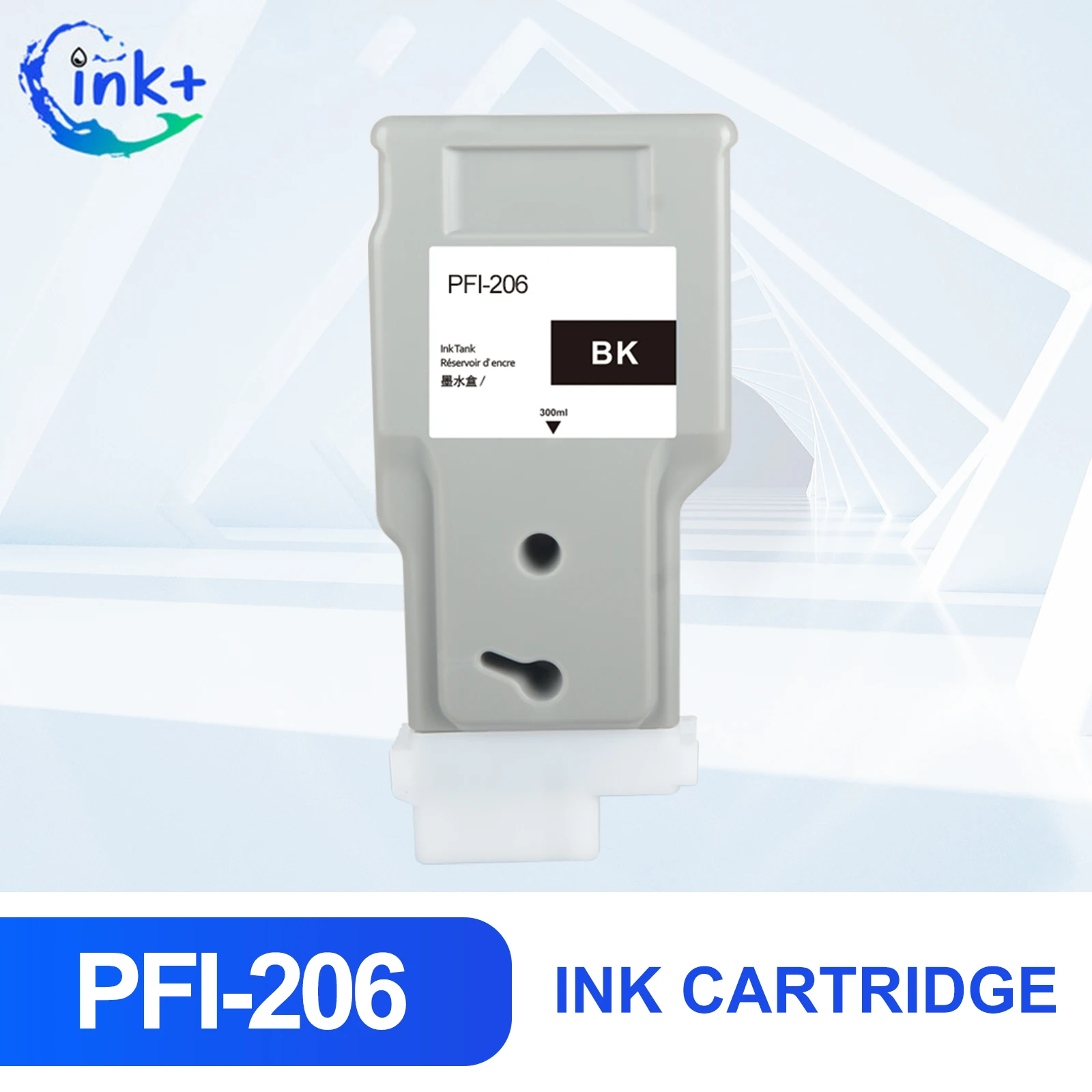 PFI-206 PFI206 PFI 206, цветной совместимый чернильный картридж премиум класса для струйного принтера Canon IPF6400 IPF6400S (art.: 3920c5e8f11a8) - 3920c5e8f11a8