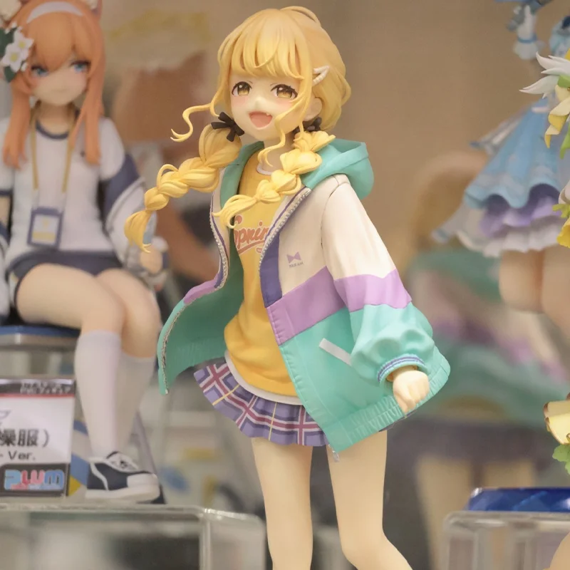 Фото 【Настоящий】PLUM оригинальный Gakuen IDOLM STER Fujita Kotone 1/7 аниме мультфильм гаражный комплект модель украшения модель игрушки подарки игрушки №2
