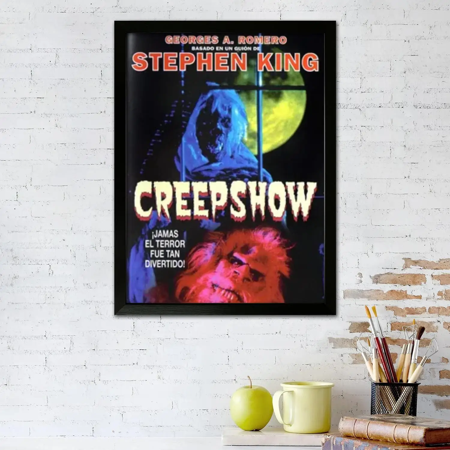 Фото Creepshow Movie TV Show Аниме Холст Художественный постер и настенное искусство, картина с принтом, современный семейный декор для спальни, декоративная живопись №2