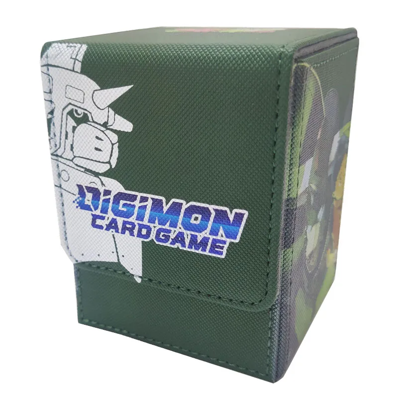 Diy Digimon Adventureed Saint Galgomon коробка для хранения карт Dtcg кожаная коллекция защитная коробка для карт аниме карты подарочные игрушки