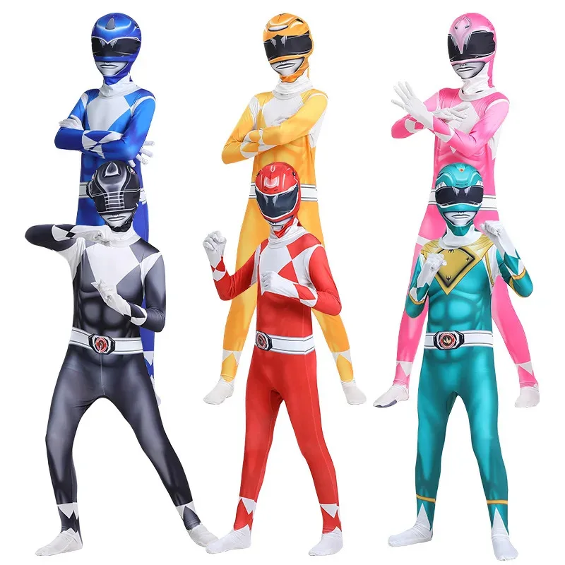 Фото Новинка 2023 года, детский костюм на Хэллоуин, Power Morpher, супергерой, самурай, Sentai, Shinkenger Rangers, косплей для мальчиков и девочек, Fantasia Chri ☆ ★ ee ☆ ★ №2