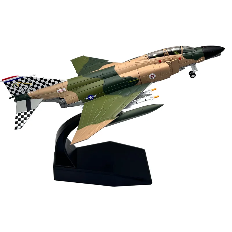 1:100 масштаб 1/100 США F4C F-4C Phantom Fighter литой под давлением металлический самолет модель самолета игрушка для коллекции или подарка Играйте в транспортные средства и модели