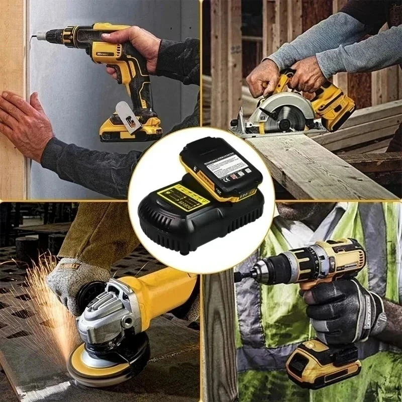 Фото Аккумулятор 20 в для Dewalt DCB200, сменный аккумулятор DCB200, DCB101, DCB115, 3000 мАч, электроинструмент, аккумулятор для Dewalt, литий-ионные батареи №4
