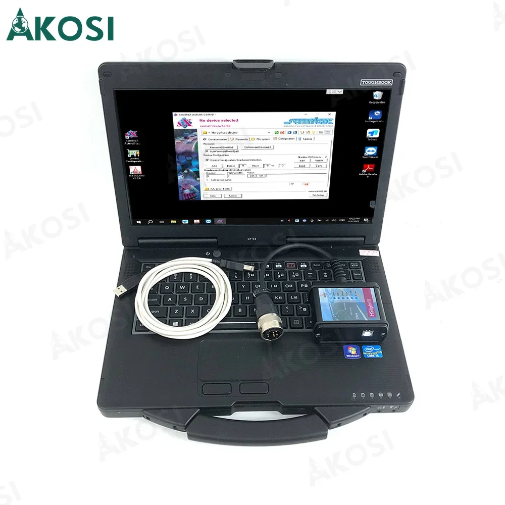 Для Deutz диагностический Diagnosti-k Otomatis Deutz инструмент полная Emr2/3/4 Decom hslight2 HS II Serdia 2000 + CF53 Ноутбук готов к использованию