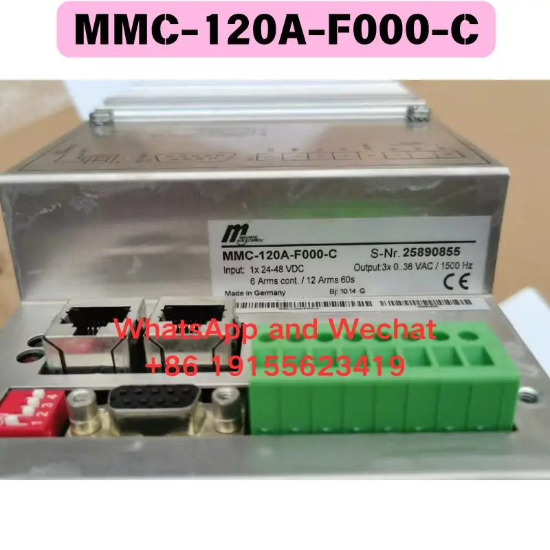 Фото Б/у драйвер MMC-120A-F000-C Функциональный тест ОК Быстрая доставка №3