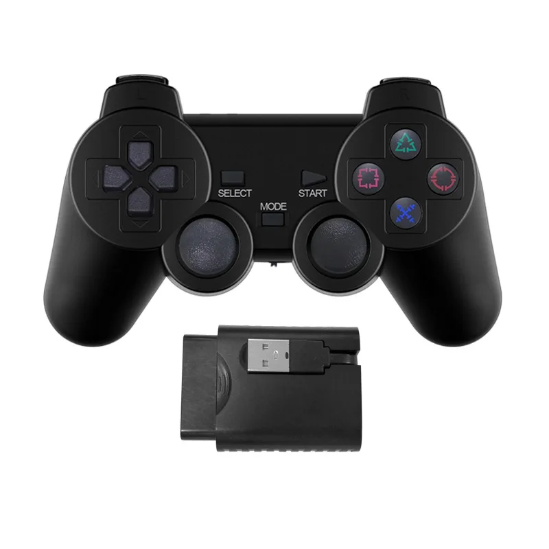 Фото Беспроводной контроллер-геймпад для PS2 с двойным вибрационным шоком для Playstation 3, джойстик, джойстик Controle, USB-игровая консоль для ПК №2