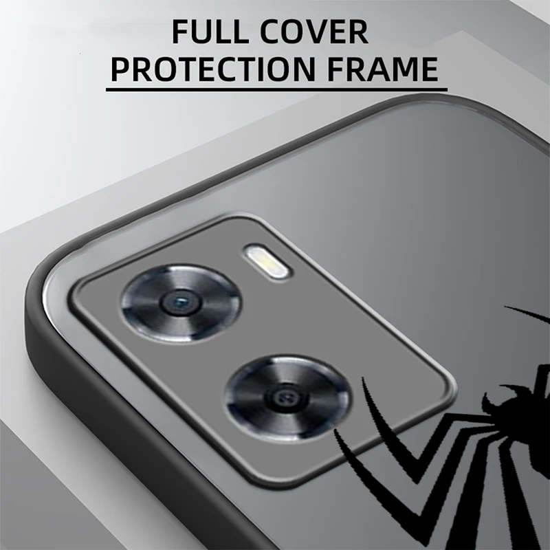 Фото Классный матовый полупрозрачный логотип Marvel Hero для OPPO X5 X3 A54S A5 A94 A16 A53S A57 A74 A72 A96 A98 A78 №4