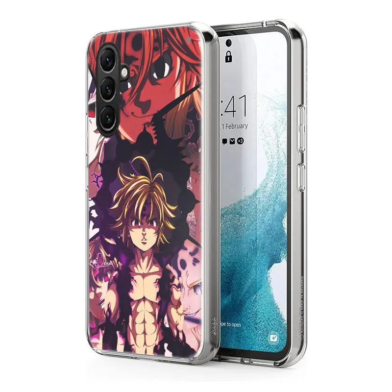 Фото Чехол для телефона Nanatsu no Taizai Seven Deadly Sin Samsung A02S A03S A13 A23 A33 A52S A12 A22 A32 Galaxy A51 A71 A41 A21 A31 A53 A73 №3