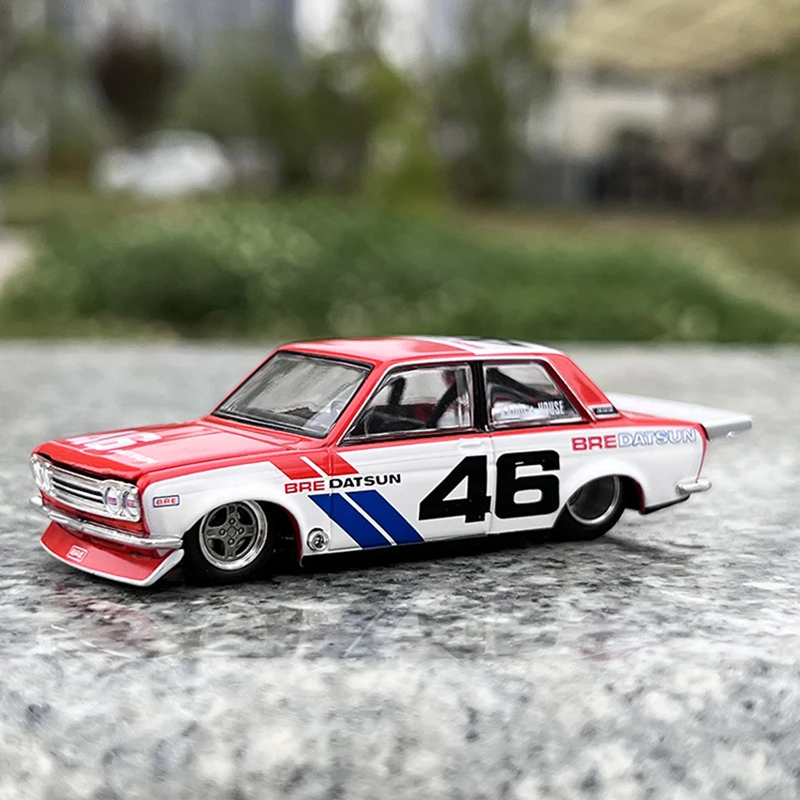 KaidoHouse x MiniGT 1:64 Datsun 510 Pro Street OG литые модели автомобилей подарок на день рождения и коллекция